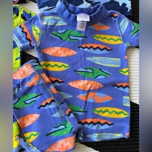 Hanna Andersson Size 85/2t surf board short johns pajamas